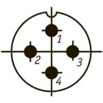 ШР20У4НГ8 вилка кабельная