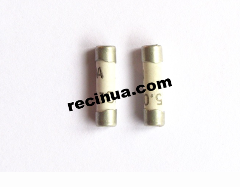 Fuse VP1-1 V (0.25A) with acceptance 3