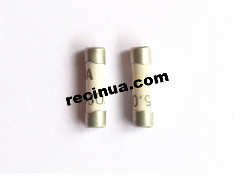 Fuse VP1-1 V (1.0A) with acceptance 3