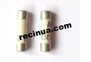 Fuse VP1-1 (5.0A) with acceptance 5