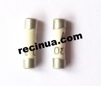 Fuse VP1-1 (3.15A) with acceptance 5