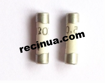 Fuse VP1-1 V (4.0A) with acceptance 7
