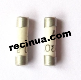 Fuse VP1-1 V (3.15A) with acceptance 7