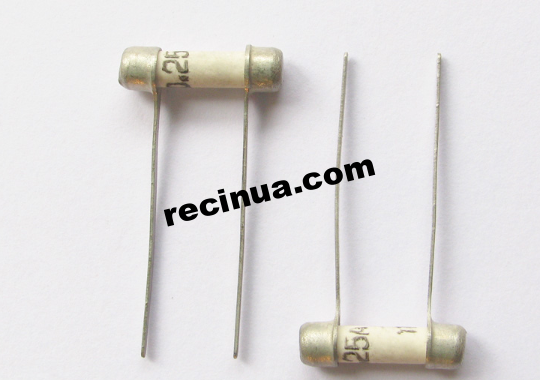 Fuse VP1-2 (0.25A) with acceptance 1