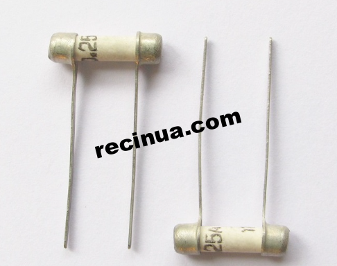 Fuse VP1-2 V (0.25A) with acceptance 3