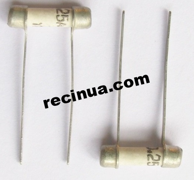 Fuse VP1-2 (5.0A) with acceptance 5