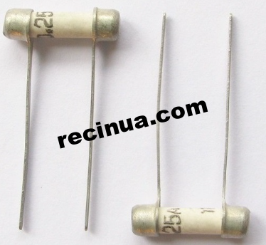 Fuse VP1-2 V (3.15A) with acceptance 7