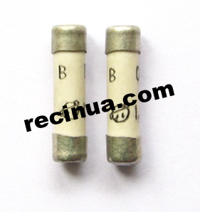 Fuse VP2B-1 V (0.5A) with acceptance 3
