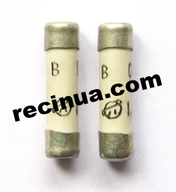 Fuse VP2B-1 V (0.25A) with acceptance 7