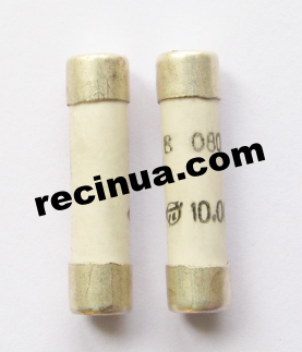 Fuse VP3B-1 (1.25A) with acceptance 1