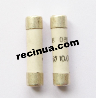 Fuse VP3B-1 (1.6A) with acceptance 1