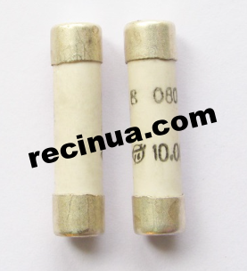 Fuse VP3B-1 V (1.0A) with acceptance 3