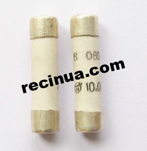Fuse VP3B-1 V (5.0A) with acceptance 3