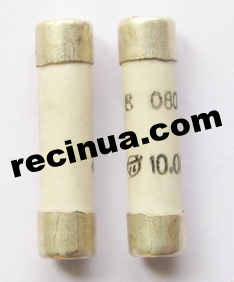 Fuse VP3B-1 V (10.0A) with acceptance 7