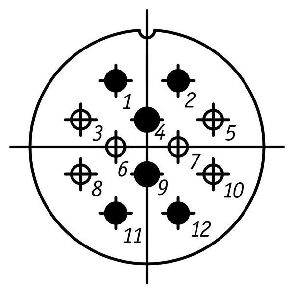 ШРГ32П12ЭШ1 вилка