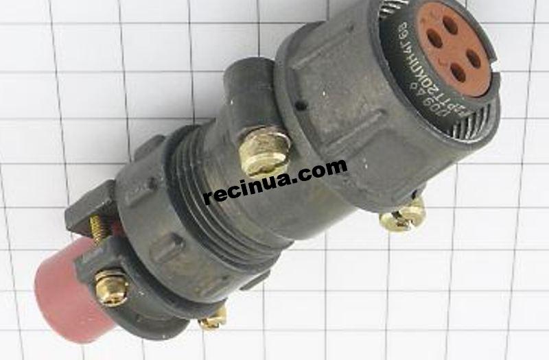 2RTT20KPN4G6V cable socket