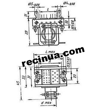 Розетка РГ1КП(3Г5ТП1)